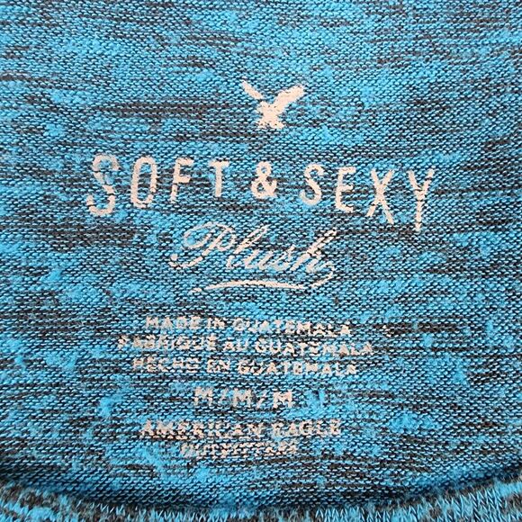 American Eagle Womens Top Size Medium Soft & Sexy Plush Southwest Pullover Knit - Picture 8 of 11